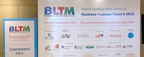 Our company in the Indian BLTM exhibition