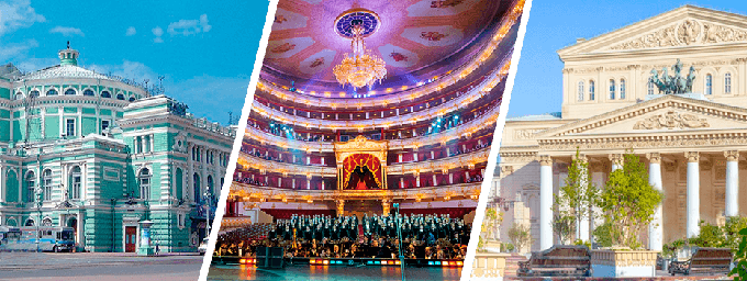 Moscow & St. Petersburg: The Theatrical Capitals!