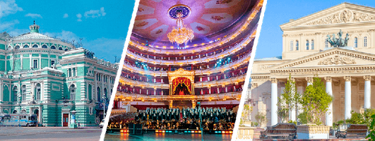 Moscow & St. Petersburg: The Theatrical Capitals!