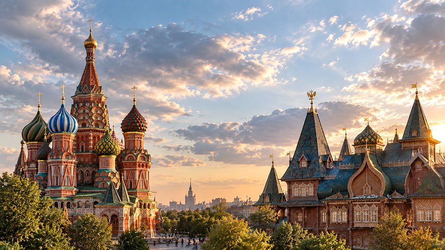 Moscow city views