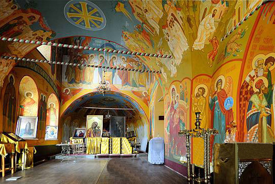 Interior of Epiphany Cathedral