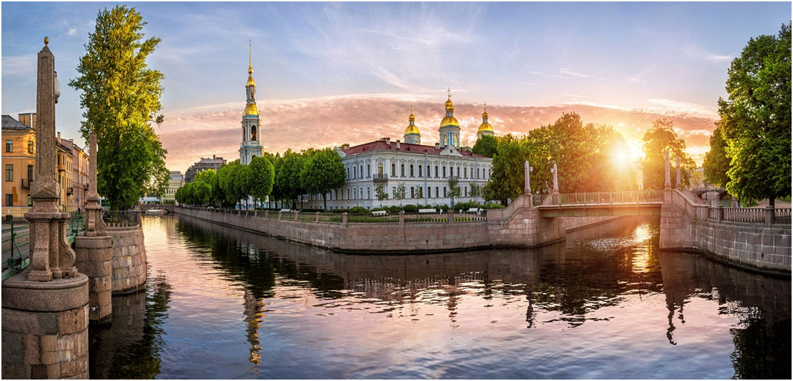 Sights of St. Petersburg - view